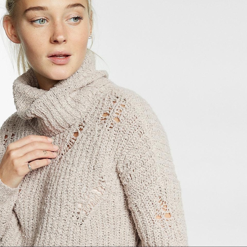 Express Distressed Sweater